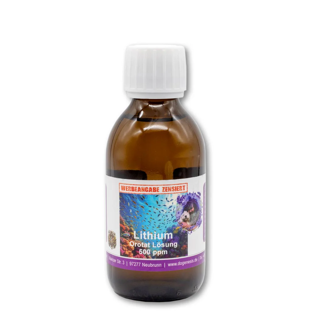 Lithium Orotat Lösung 500 ppm