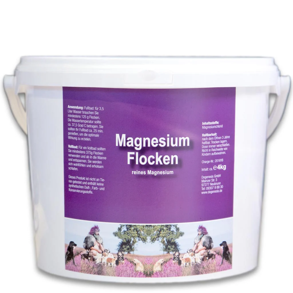 Magnesium Flocken 4 kg Eimer